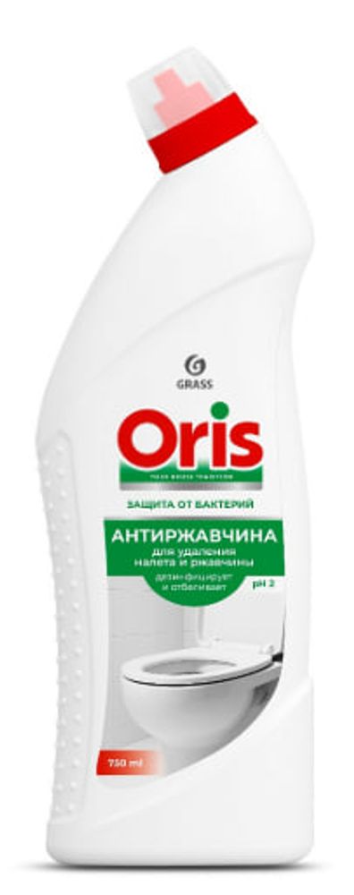 Чистящее средство АНТИРЖАВЧИНА ORIS для санузлов, 750 мл