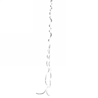 Подвесное украшение «Счастливый день» d-13 см, h - 80см Глянец, серебро