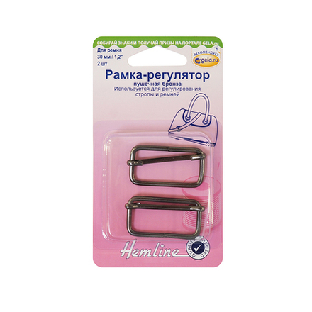 Рамка-регулятор, 30 мм, 2 шт, металл, черный никель (10013160/041220/0699185/1_Китай)