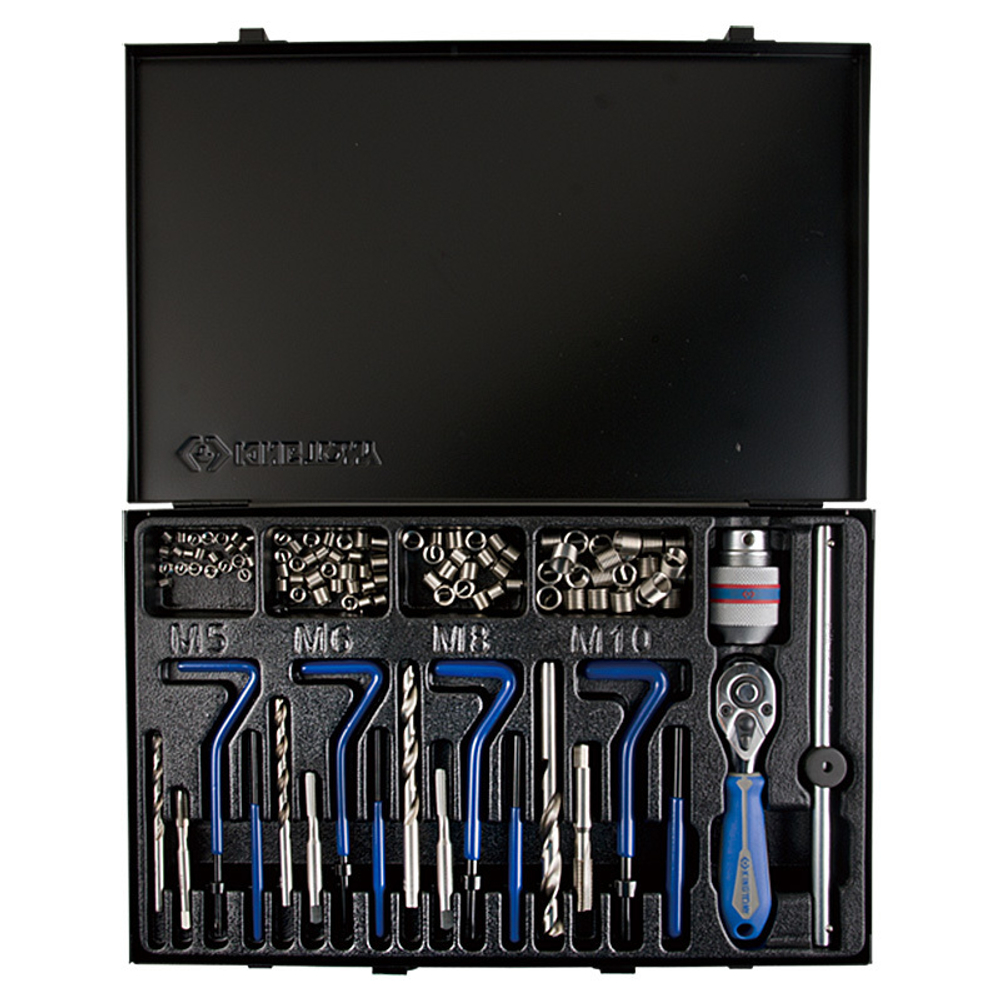 KING TONY (11311MQ) Набор для восстановления резьбы М5-М10