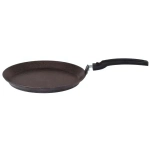 Сковорода блинная 22см со съемной ручкой кофейный мрамор сбмк220а