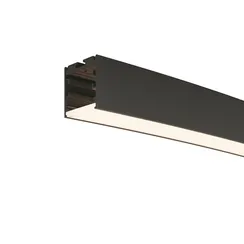 Радиусный профиль 35x35 D3000мм 1/8 круга черный Led Strip alm-3535r-b-d-45°-3m