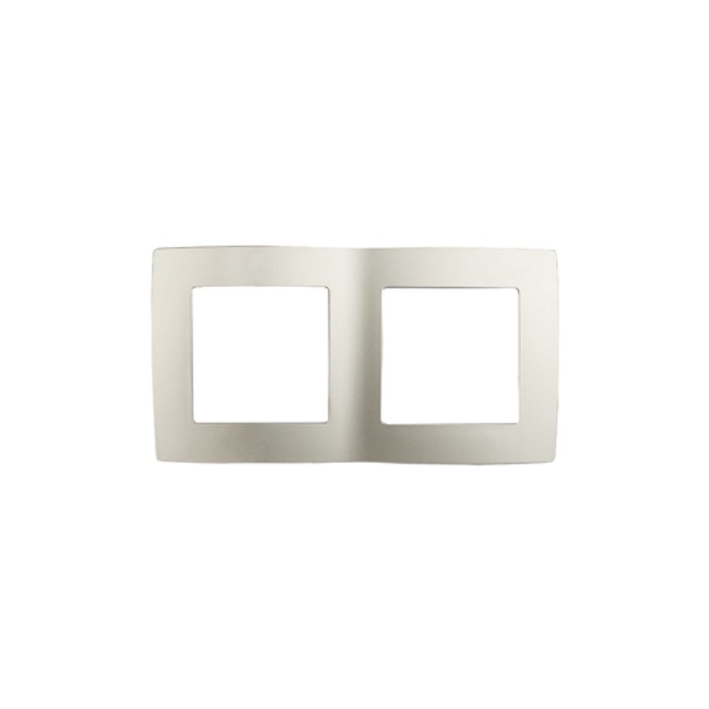 12-5002-04 ЭРА Рамка на 2 поста, Эра12, шампань | Эра 12 Шампань