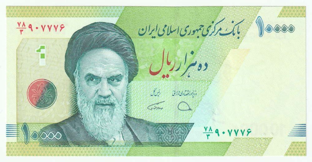 Iran, 10 000 Rials, 2019, UNC