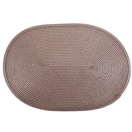 Салфетка сервировочная (плейсмат) " " (коричневая) 44*30 см (min4) (упаковочный пакет)