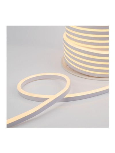 Шнур светодиодный гибкий неон LED SMD 8х16мм 120LED/м теп. бел. (уп.100м) Neon-Night 131-046