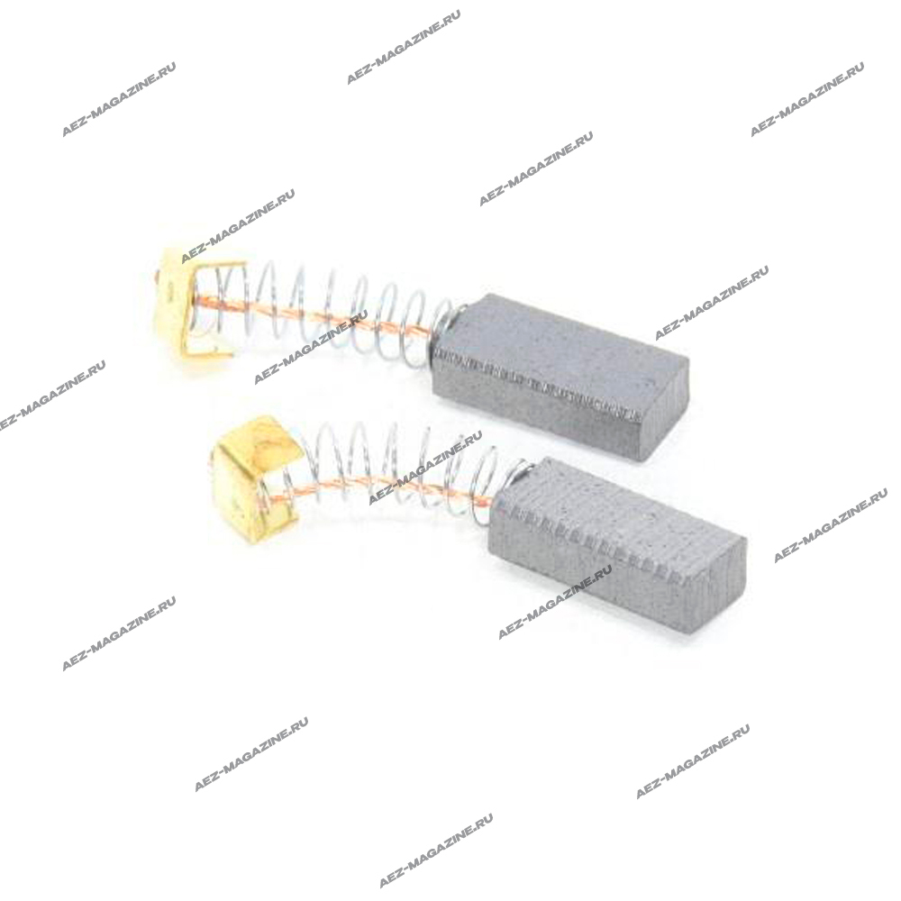 Электроугольная щетка 5х8х17 Пружина клемма-скоба подходит для ИНТЕРСКОЛ