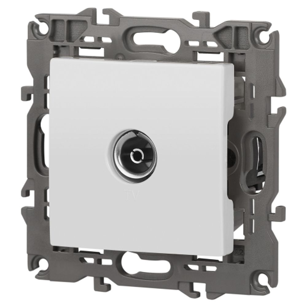 Розетка ЭРА Elegance 14-3101-01 TV одиночная IP20 белый