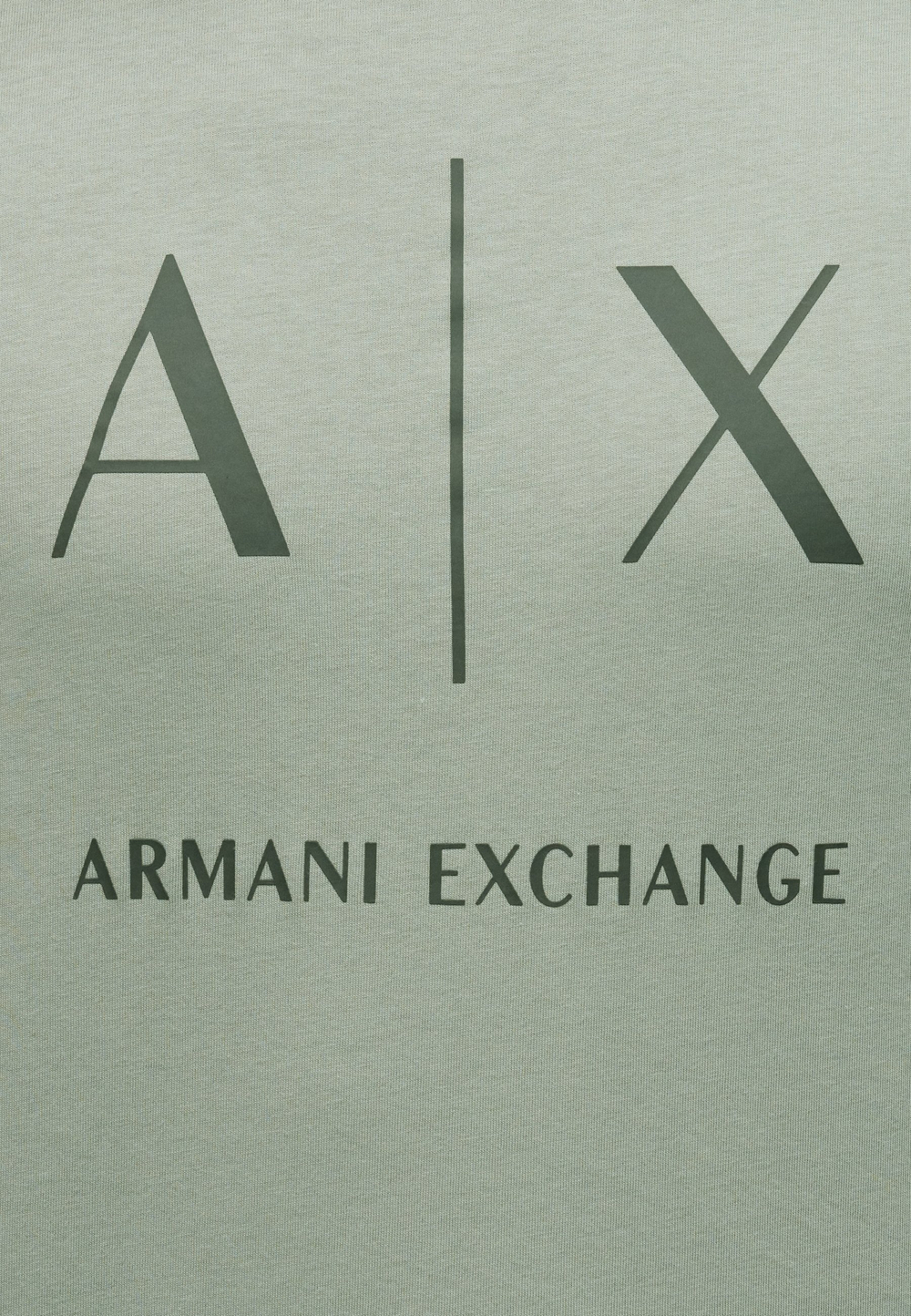 Armani Exchange Футболка с принтом - Зелёный