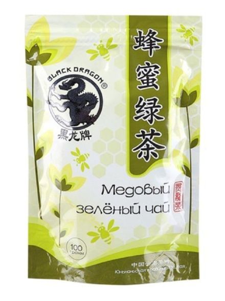 Чай зеленый Black dragon Медовый 100 г