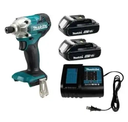 Компактный аккумуляторный ударный шуруповерт Makita DTD156SYE