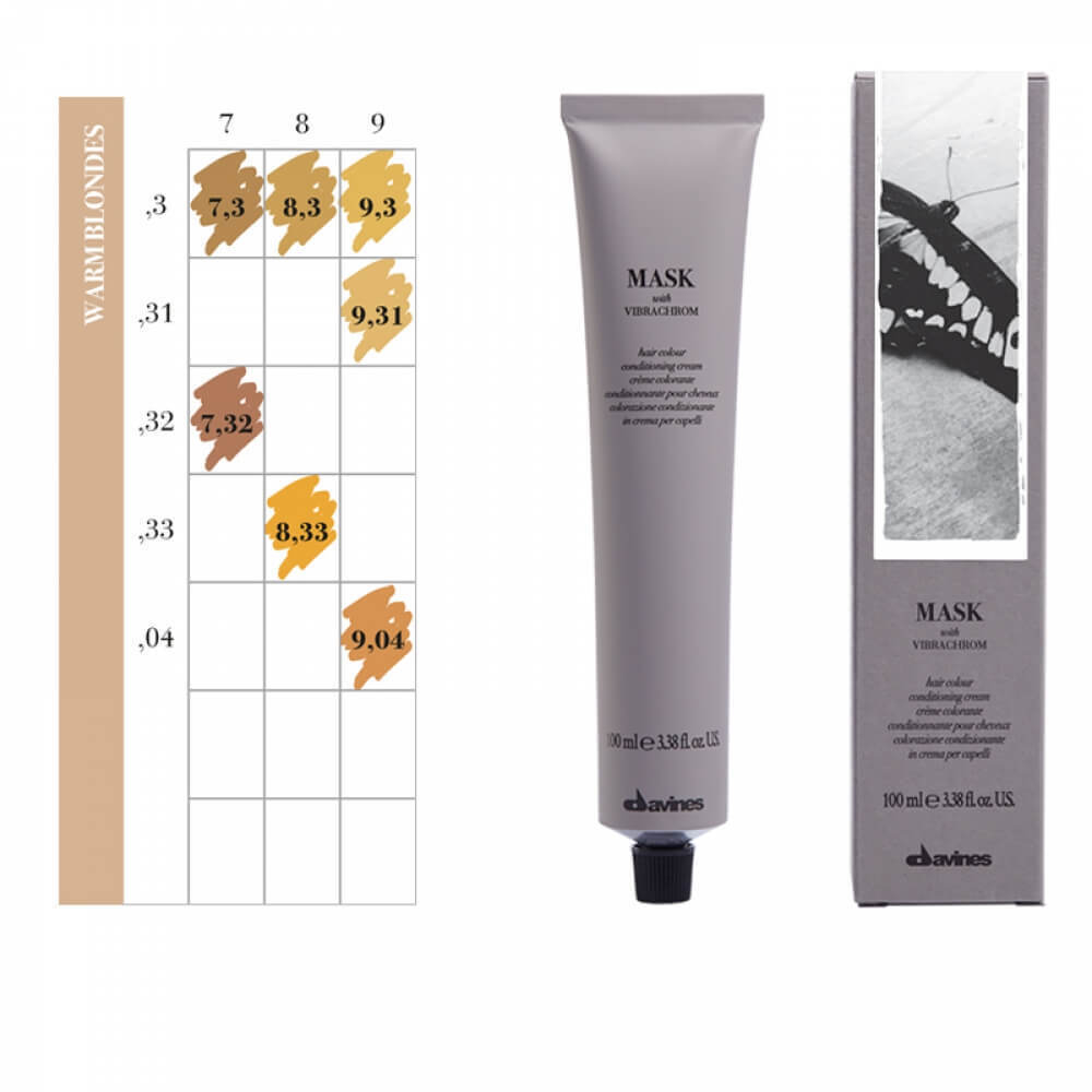 Mask c Vibrachrom - Система стойкого кондиционирующего окрашивания Davines, 100мл