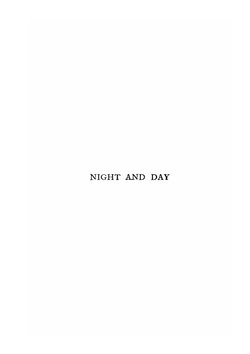 Night and Day | Virginia Woolf