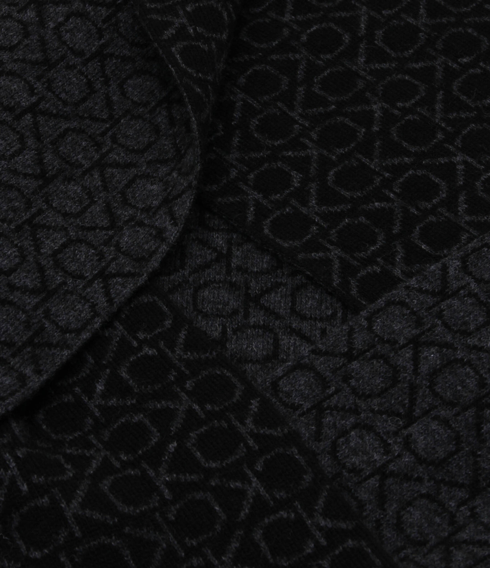 Шаль + шляпа GS MONOGRAM SCARF+BEANIE Calvin Klein - черный(K50K511026)