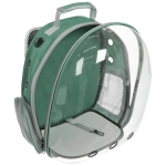 Рюкзак - переноска для животных «ЛЮБИМЫЙ БРО», цвет зеленый, 27*33*43см/до 7кг (Пакет и Лейбл)