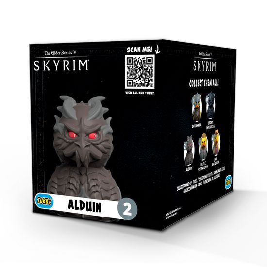 Фигурка-утка Tubbz Skyrim Alduin (Box)