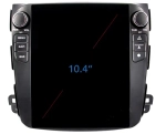 Магнитола для Mitsubishi Outlander XL, Peugeot 4007, Citroen C-Crosser (поддержка Rockford) - Carmedia ZF-1106-DSP вертикальный экран 10.4" в стиле "Тесла" на Android 9, 4/64 ГБ