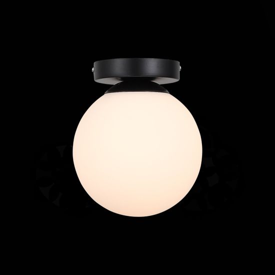 SL717.401.01 Светильник настенный Черный/Белый E27 1*40W ACINI