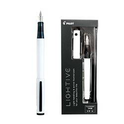 Перьевая ручка Pilot Litive с пером M белая (FLT-2SR-AWM) 2