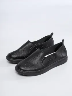 Мокасины летние с перфорацией