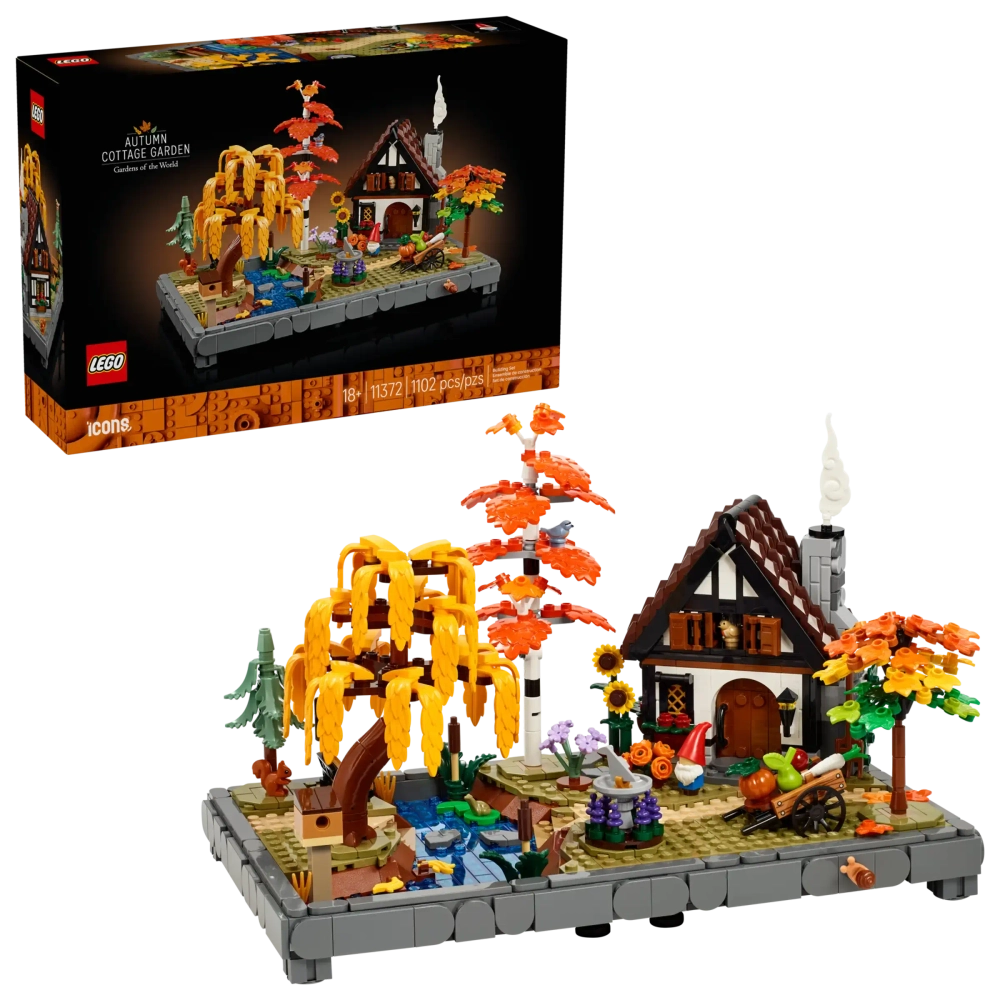 Конструктор LEGO Icons 11372 Autumn Cottage Garden