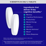 Qunol, Brain Health Memory Plus, 60 таблеток