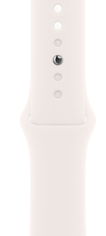 Apple Watch Series 10 42mm Rose Gold Aluminum Case with Light Blush Sport Band (S/M)