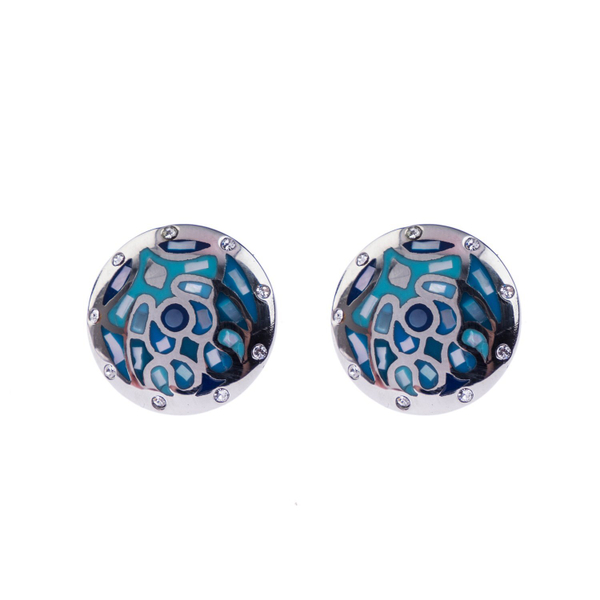 Серьги-пусеты Fiore Luna AE01219-10 BL