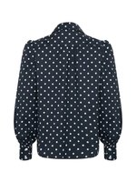 Двубортная блуза Prime, Синяя