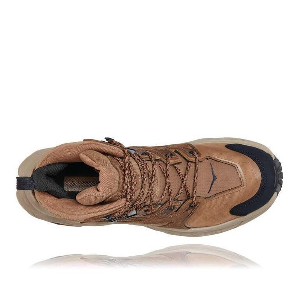 Ботинки мужские HOKA M ANACAPA MID GTX Otter / Black