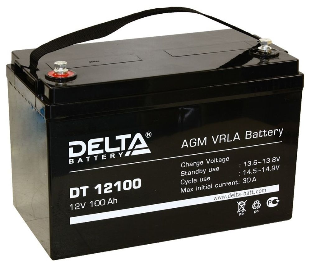 DELTA DT 12100 аккумулятор