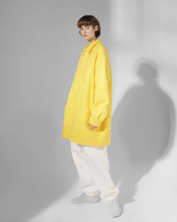 Рубашка Basic Флисовая Желтая - фото 2