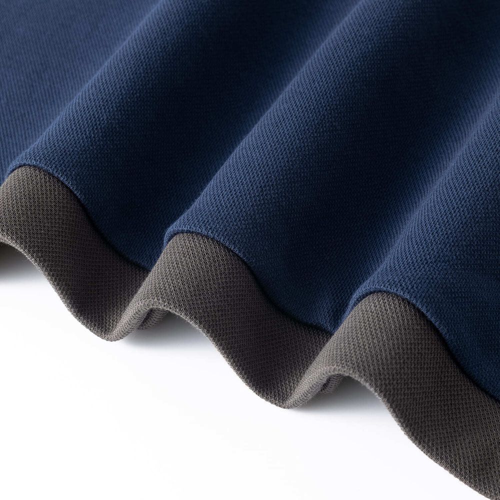 Поло Ymkashix серое / темно-синее