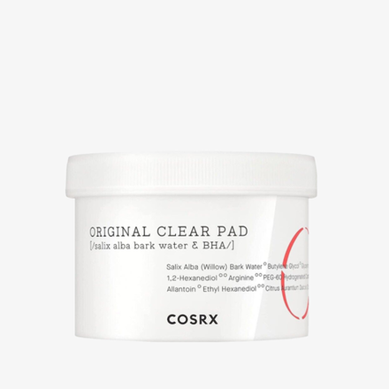 COSRX Оригинальные очищающие диски с BHA-кислотами One Step Original Clear Pad (70 шт)