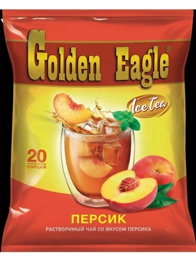 Чай со вкусом персика Golden Eagle 20гр/20саше/20