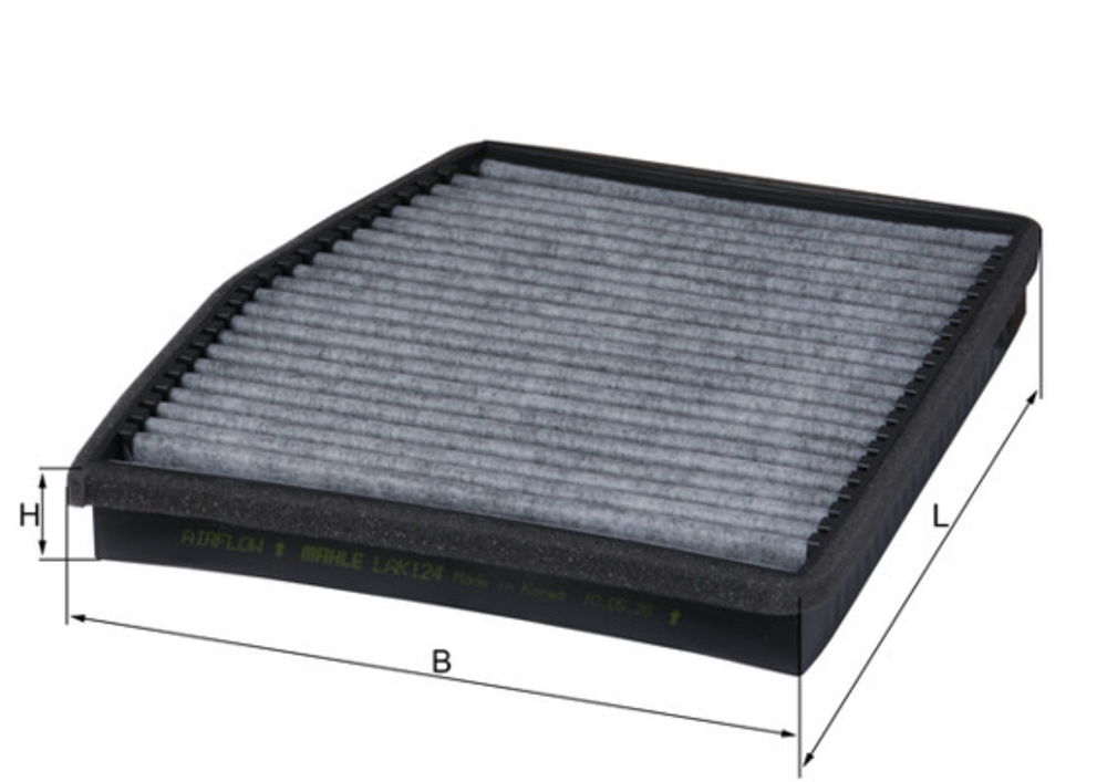 MAHLE - LAK124-MAH - Filter, cabin air