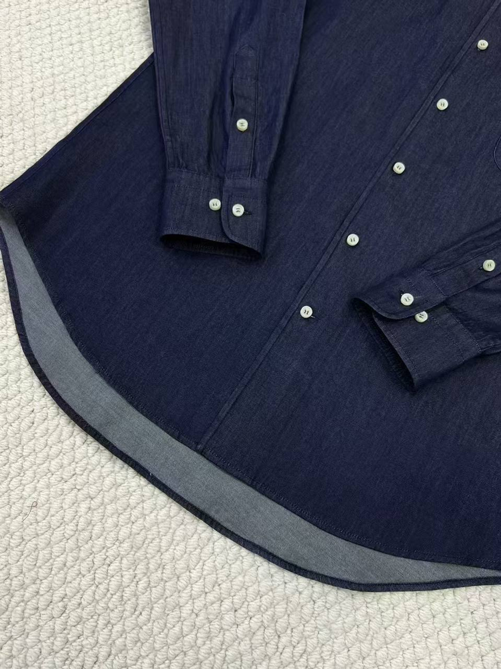Джинсовая рубашка Loro Piana