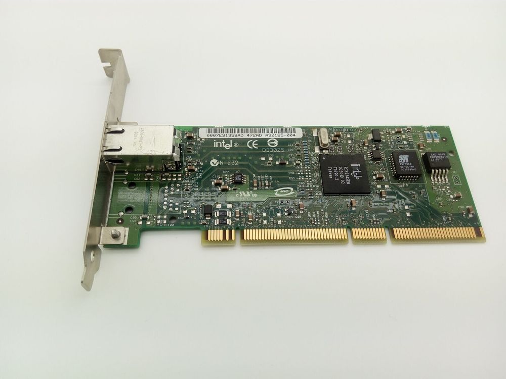 Сетевая карта Intel Pro/1000 MT Single Port Server Adapter i82545GM 10/100/1000Мбит/сек RJ45 LP PCI/PCI-X A92165-004