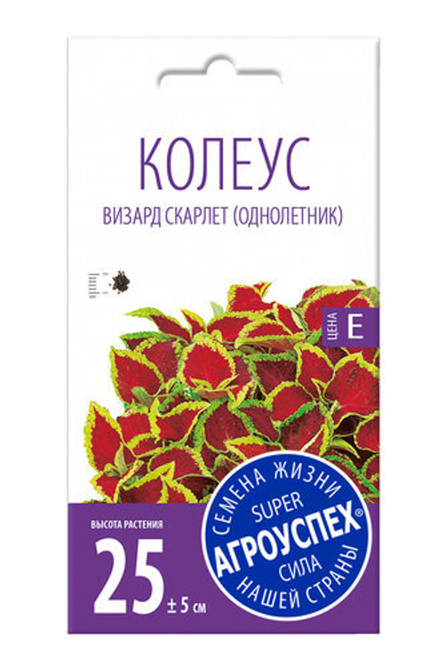 СЕМЕНА КОЛЕУС ВИЗАРД СКАРЛЕТ АГРОУСПЕХ