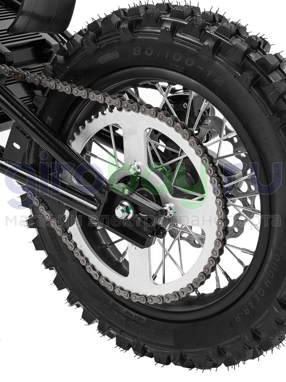 Электропитбайк Jetson MAGNUM 1000W (48V/25Ah) - Чёрный фото №18