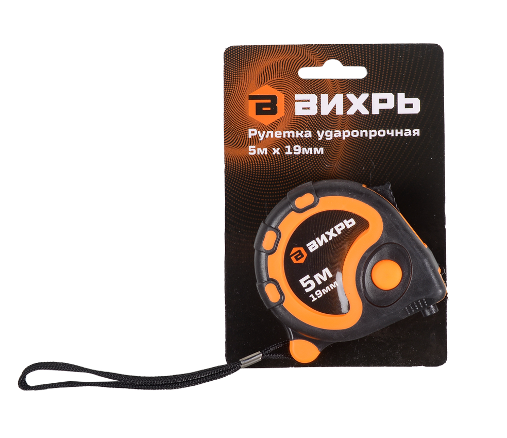 Рулетка ВИХРЬ 5м х 19мм