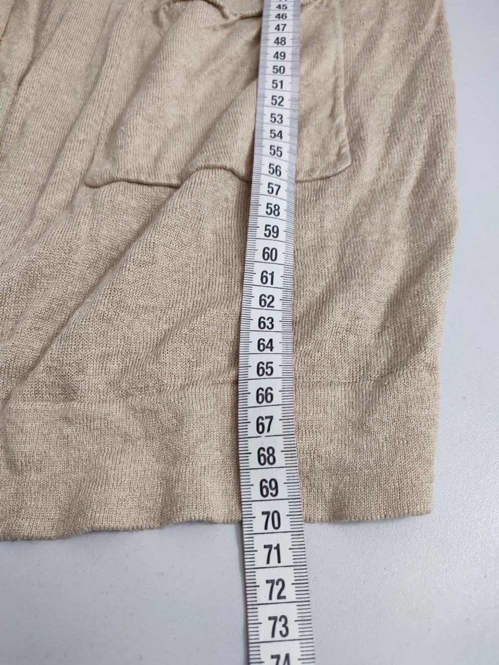 Кардиган Uniqlo светлый 46 размер