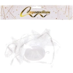 Фигура светодиодная «Колокольчик» 14*18.5 см (батарейки 3 ААА), 1 реж, Теплый белый