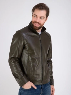 Кожаная куртка демисезонная