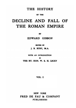 The Works of Edward Gibbon. History of the decline and fall of the Roman empire. Volume 1 | Edward Gibbon