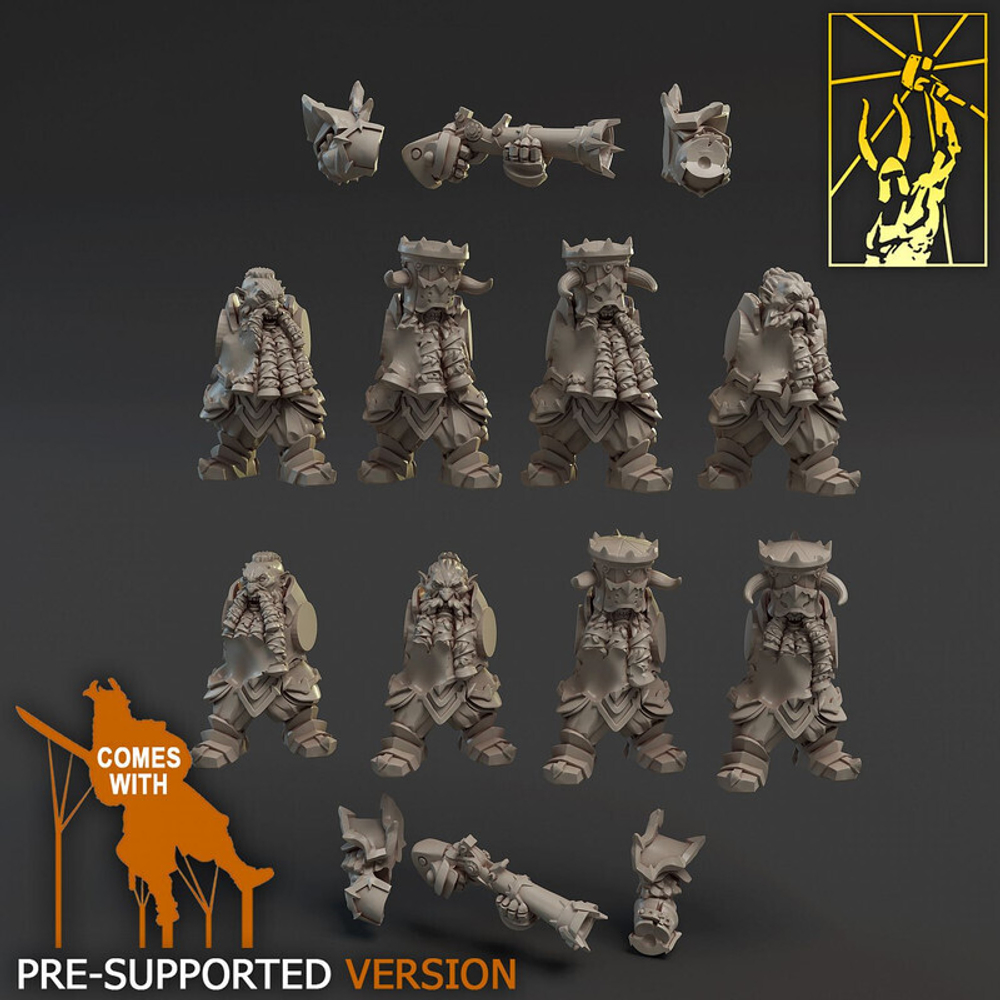 Grand Alliance Slaves to Darkness Chaos Chaos Dwarfs битсы 1 шт. миниатюра для dnd, днд, pathfinder, фентези, Настольная игра, НРИ, Варгейм, РПГ