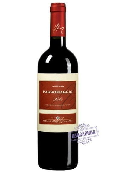 Вино Абациа Санта Анастасия Пассомаджио красное 0,75л