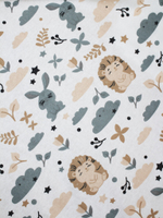 Фланелевая пелёнка Ежата 90*130