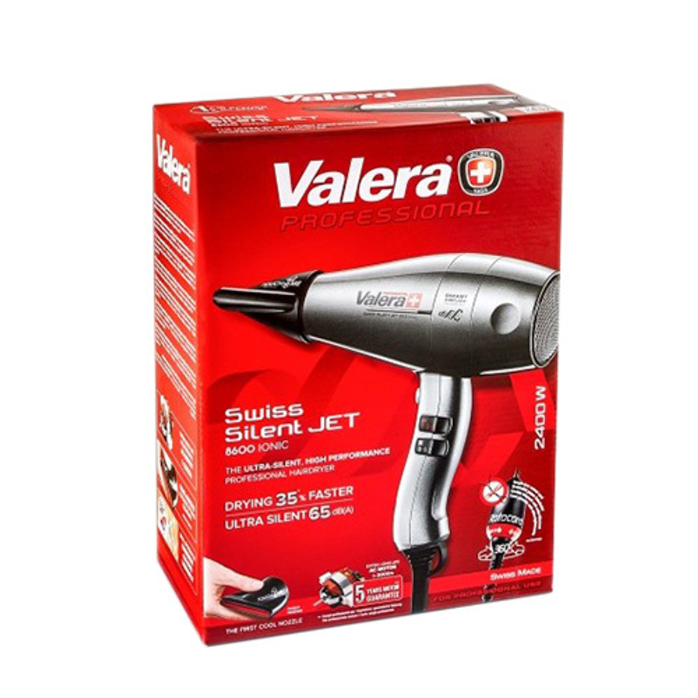 Фен для волос 2400Вт Valera Swiss Silent Jet Ionic Rotocord SXJ 8600 D RC