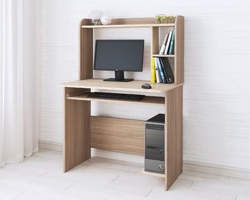 Стол письменный ГРЕТА-2 ясень шимо / дуб сонома